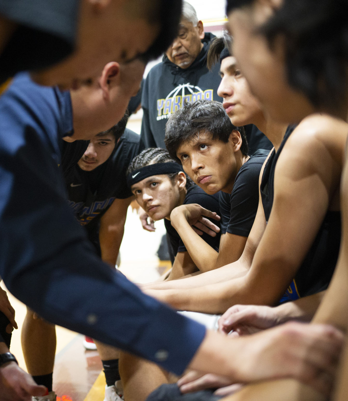Jan. 24, 2020 | Yakama Nation Tribal School basketball athletes